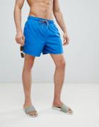 New Look Swim Shorts In Bright Blue - Blue