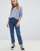 Lee Mom Straight Jeans-blue
