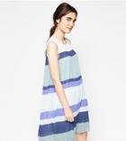 Y.a.s Color Block Pleated Dress - Multi