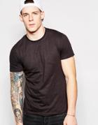 Grain Denim Hexagon T-shirt - Blue