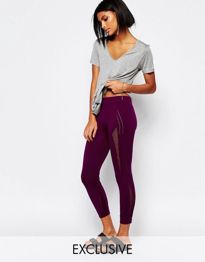 Y.a.s Look Seamless Leggings - Purple
