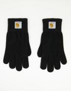 Carhartt Wip Watch Gloves In Black