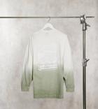 Collusion Cartoon Print Ombre Long Sleeve T-shirt-multi