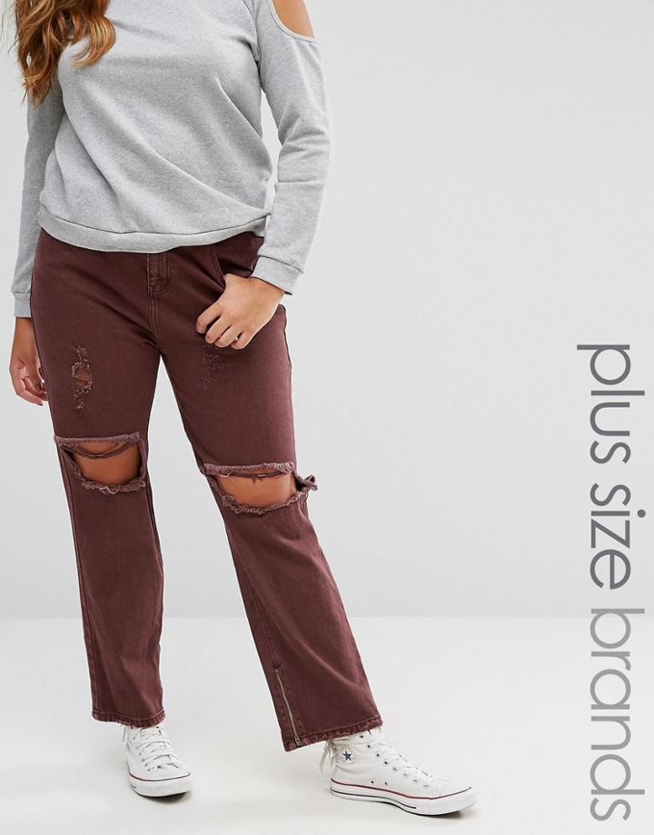 Alice & You Distressed Jean - Red