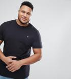 Original Penguin Plus Small Logo T-shirt In Black - Black