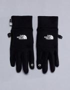North Face E-tip Fleece Gloves In Black - Black