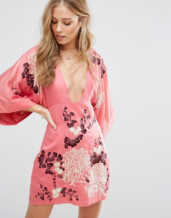 Majorelle Windmill Dress - Pink