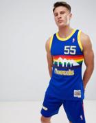 Mitchell & Ness Nba Denver Nuggets Swingman Tank - Blue