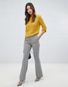 Y.a.s Check Flare Pants - Multi