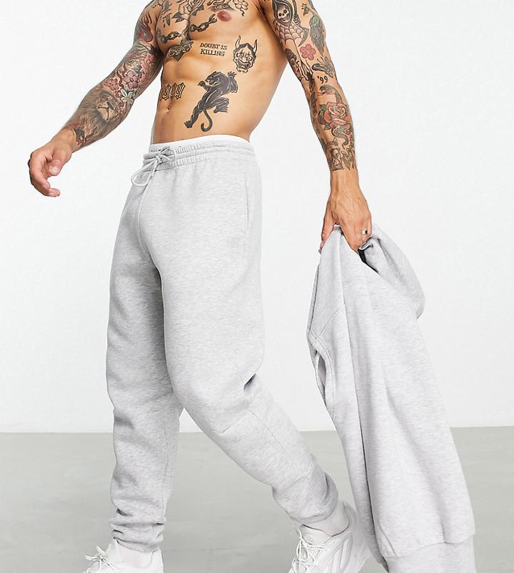 Hiit Skinny Fit Sweatpants In Gray Heather