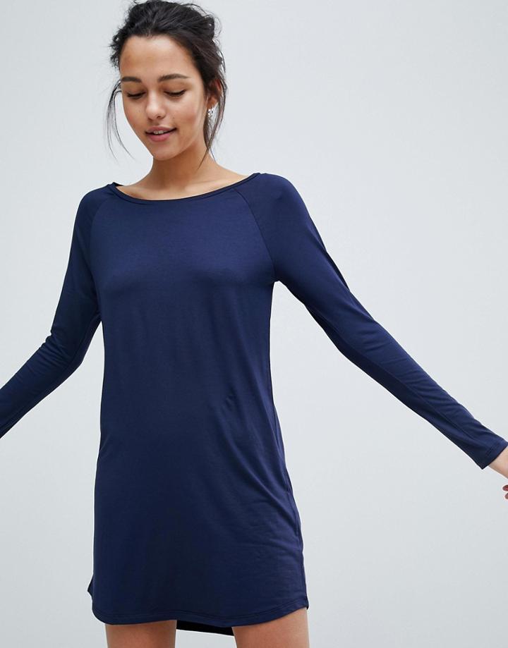 Tommy Hilfiger Long Sleeve Dress - Navy