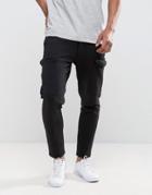 Just Junkies Cargo Joggers - Black