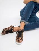 Oasis Sneakers In Animal Print - Multi