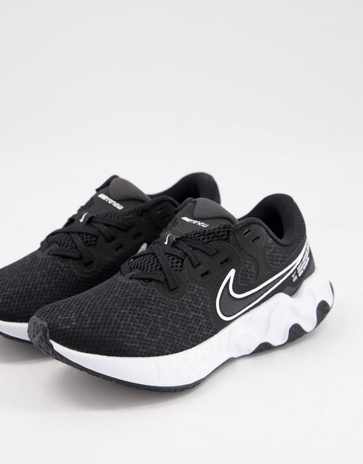 Nike Running Renew Ride 2 Sneakers In Black