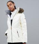 Roxy Quinn Jacket In White - White