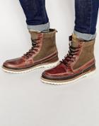 Aldo Olaudda Leather Boots - Brown