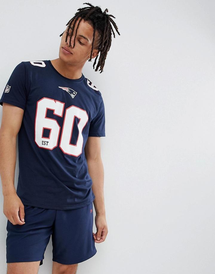 New Era Dryera Series New England Patriots T-shirt In Navy - Navy