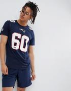 New Era Dryera Series New England Patriots T-shirt In Navy - Navy