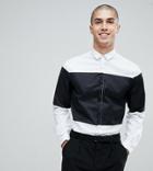 Noak Slim Shirt In Cut And Sew - Multi