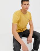 Abercrombie & Fitch Icon Logo T-shirt In Yellow