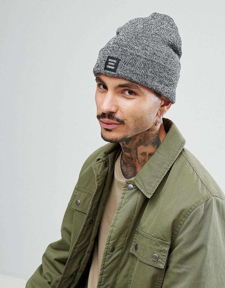 Herschel Supply Co Abbott Cuffed Beanie - Black