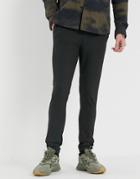 Asos Design Smart Super Skinny Pants In Charcoal With Jogger Cuffs-gray