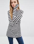 Cheap Monday Stripe Split Side Top - Multi