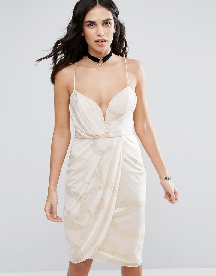 Free People Wrap Evening Dress