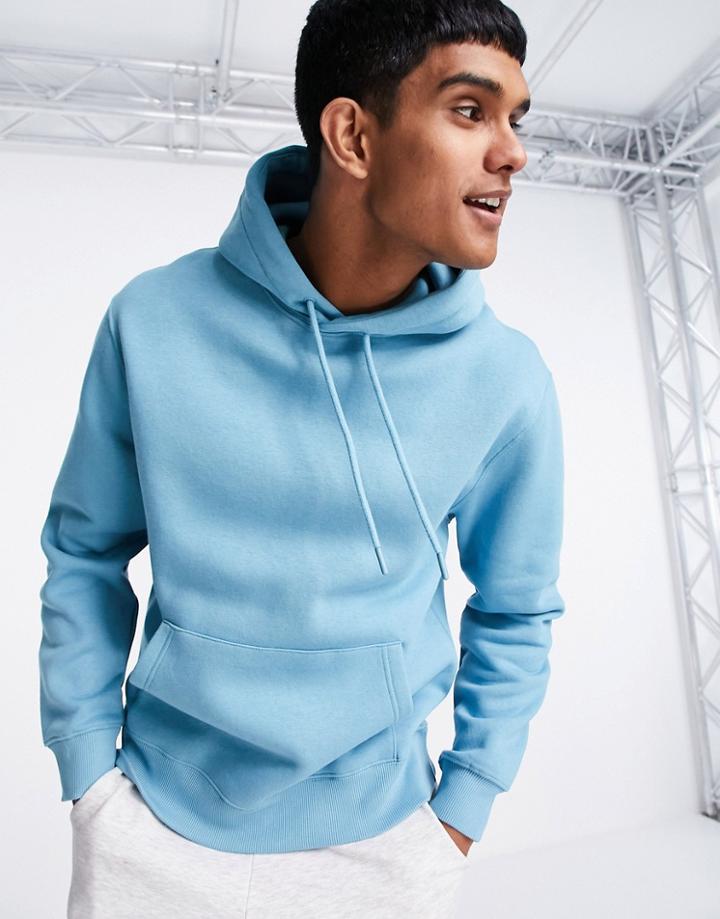 Topman Hoodie In Light Blue - Part Of A Set-blues