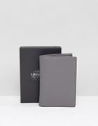 Saville Row Bifold Card Holder With Contrast Inner - Gray