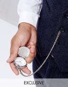 Reclaimed Vintage Inspired Pocket Watch In Silver Exclusive To Asos - Silver