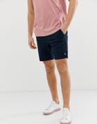 Original Penguin Slim Fit Stretch Chino Shorts In Navy