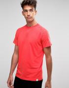 Jack & Jones T-shirt With Printed Raglan - Red