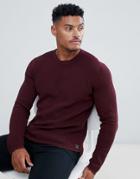 Blend Crew Neck Sweater - Red