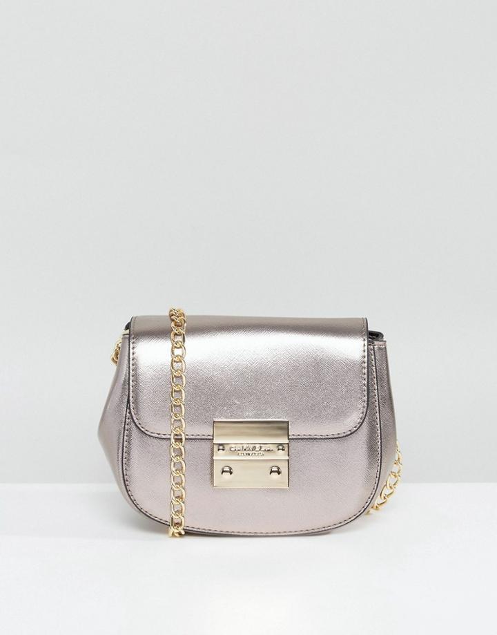 Carvela Nala Crossbody Bag - Silver