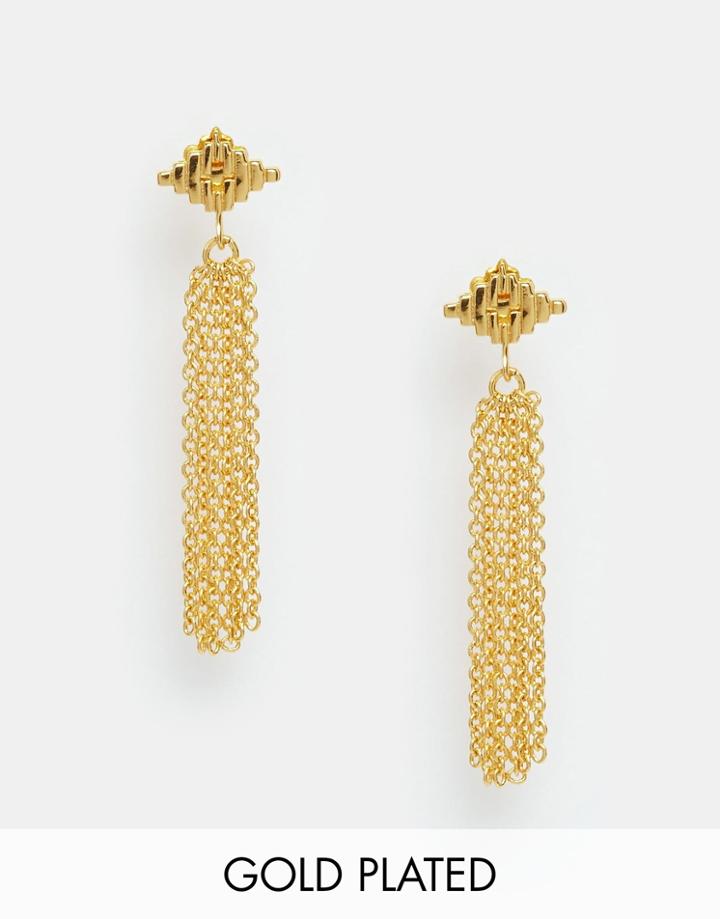 Gorjana Fringe Earrings - Gold