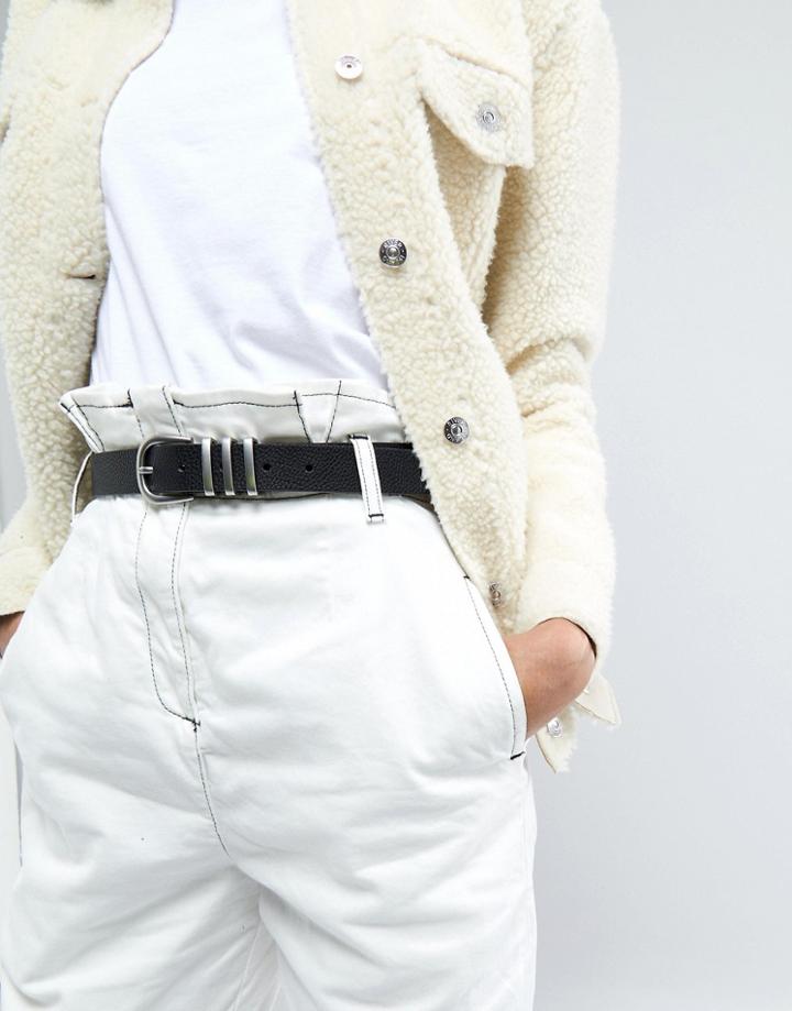 Pieces Waist Jeans Belt - Black