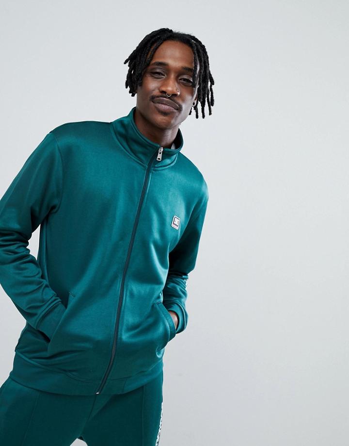 Dc Shoes Track Jacket In Green - Green
