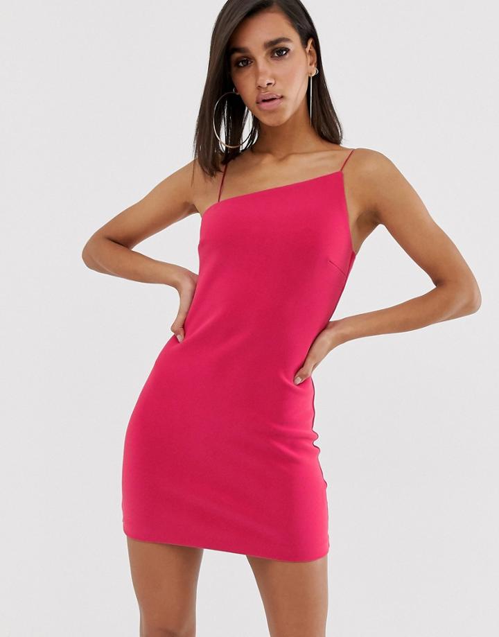 Bec & Bridge Valentine Mini Dress-pink