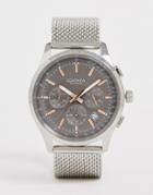 Sekonda Mesh Watch In Silver With Gray Dial