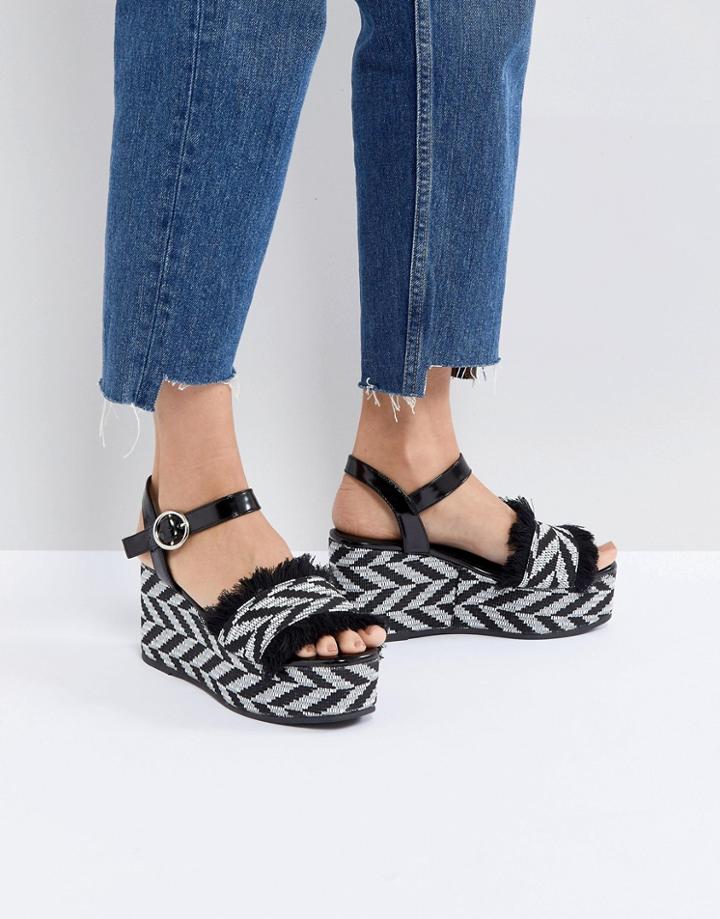 Sixtyseven Taike Flatform Espadrille Sandals - Multi