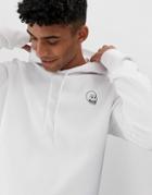 Cheap Monday Hoodie With Logo In White - White