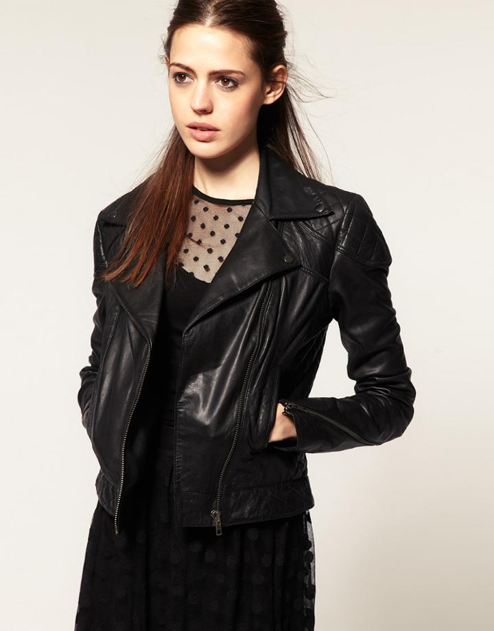 Asos Leather Biker Jacket