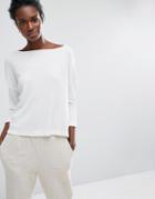 Y.a.s 3/4 Sleeve Top - White