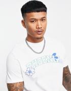 Asos Design T-shirt In White With Phoenix City Print