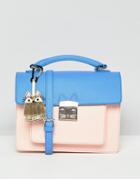 Paul & Joe Sister Color Contrast Cross Body Bag - Pink