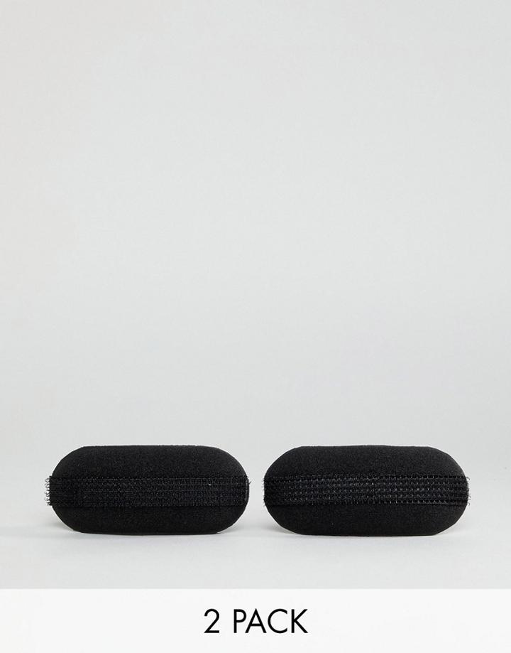 Asos Design Pack Of 2 Volume Hair Clips - Black