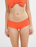 Lolli Sunset Bow Back Bikini Bottoms - Orange