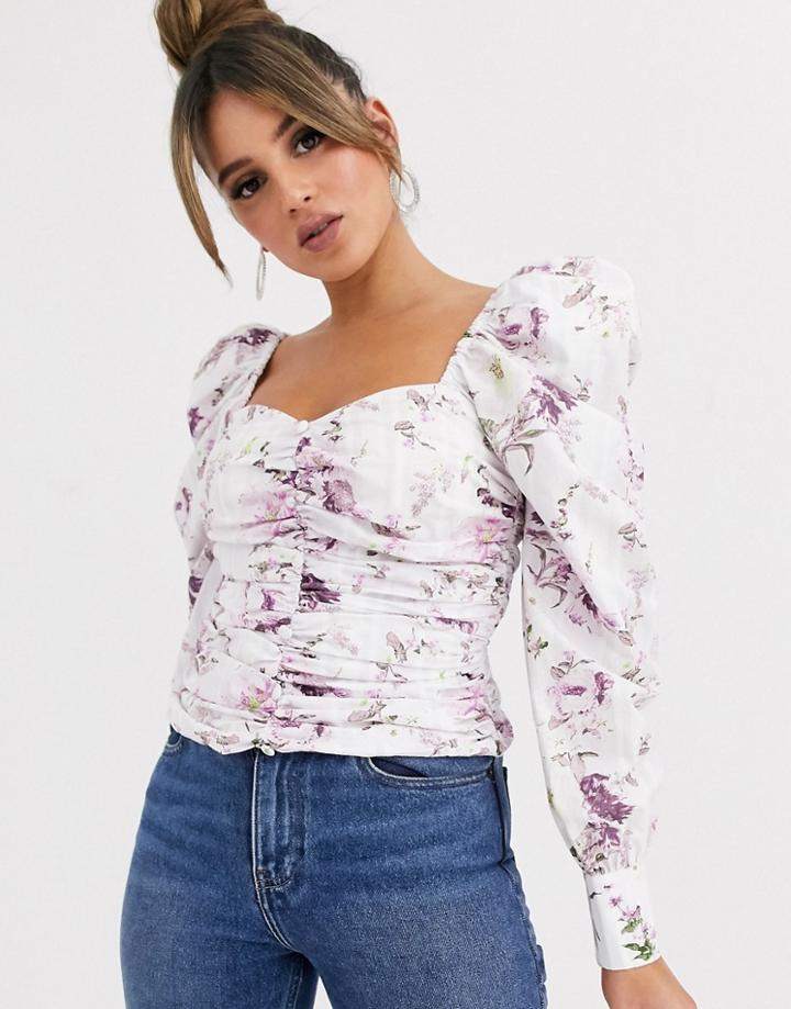 Asos Design Satin Balloon Pants-purple