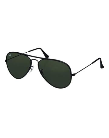 Ray-ban Black Aviator Sunglasses